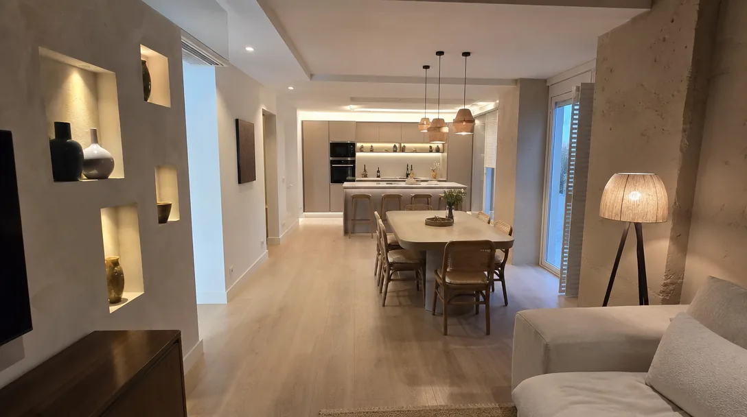 Reforma integral de vivienda en Cubelles